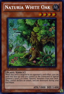 Naturia White Oak - Hidden Arsenal 4 (Secret Rare) [HA04-051]