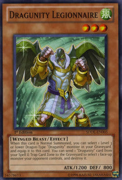 Dragunity Legionnaire⁣ - Structure Deck: Dragunity Legion⁣ (Common)⁣ [005]