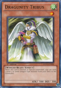 Dragunity Tribus⁣ - Structure Deck: Dragunity Legion⁣ (Common)⁣ [006]
