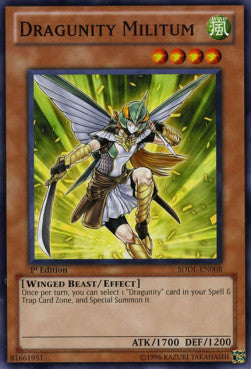 Dragunity Militum⁣ - Structure Deck: Dragunity Legion⁣ (Common)⁣ [008]