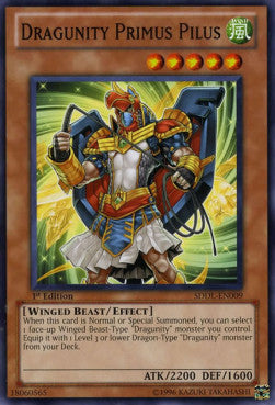 Dragunity Primus Pilus⁣ - Structure Deck: Dragunity Legion⁣ (Common)⁣ [009]