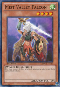 Mist Valley Falcon⁣ - Structure Deck: Dragunity Legion⁣ (Common)⁣ [012]