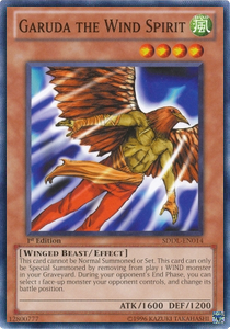 Garuda the Wind Spirit - Structure Deck: Dragunity Legion (Common) [SDDL-014]
