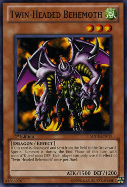 Twin-Headed Behemoth⁣ - Structure Deck: Dragunity Legion⁣ (Common)⁣ [017]
