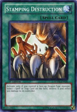 Stamping Destruction⁣ - Structure Deck: Dragunity Legion⁣ (Common)⁣ [026]