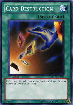 Card Destruction⁣ - Structure Deck: Dragunity Legion⁣ (Common)⁣ [030]
