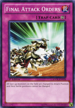 Final Attack Orders⁣ - Structure Deck: Dragunity Legion⁣ (Common)⁣ [034]