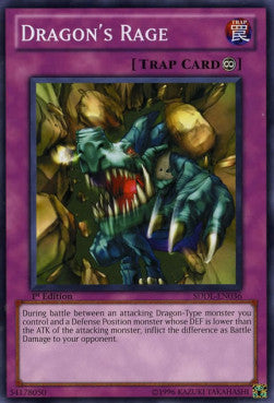 Dragon's Rage⁣ - Structure Deck: Dragunity Legion⁣ (Common)⁣ [036]
