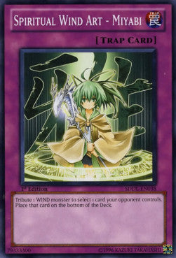 Spiritual Wind Art - Miyabi⁣ - Structure Deck: Dragunity Legion⁣ (Common)⁣ [038]