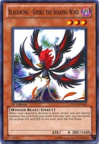 Blackwing - Ghibli the Searing Wind - Duelist Pack: Crow (Common) [DP11-008]