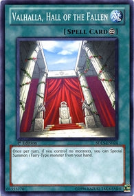 Valhalla, Hall of the Fallen⁣ - Structure Deck: Lost Sanctuary⁣ (Common)⁣ [024]