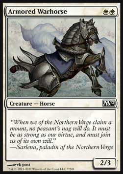 Armored Warhorse⁣ - Magic 2012⁣ (Common)⁣ [7]