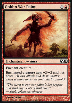 Goblin War Paint⁣ - Magic 2012⁣ (Common)⁣ [143]