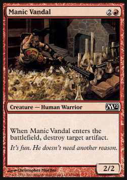 Manic Vandal⁣ - Magic 2012⁣ (Common)⁣ [151]