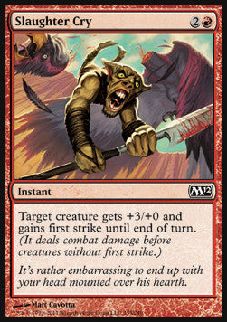Slaughter Cry⁣ - Magic 2012⁣ (Common)⁣ [155]