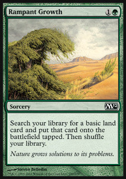 Rampant Growth⁣ - Magic 2012⁣ (Common)⁣ [190]