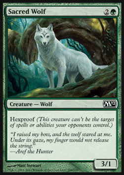 Sacred Wolf⁣ - Magic 2012⁣ (Common)⁣ [194]