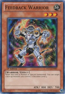 Feedback Warrior⁣ - Starter Deck: Dawn of the Xyz⁣ (Common)⁣ [007]