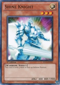 Shine Knight⁣ - Starter Deck: Dawn of the Xyz⁣ (Common)⁣ [011]