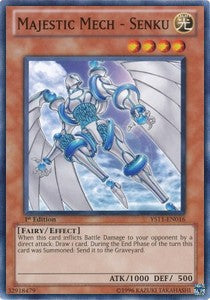 Majestic Mech - Senku⁣ - Starter Deck: Dawn of the Xyz⁣ (Common)⁣ [016]