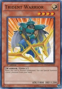 Trident Warrior⁣ - Starter Deck: Dawn of the Xyz⁣ (Common)⁣ [019]