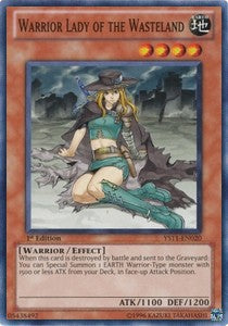 Warrior Lady of the Wasteland - Starter Deck: Dawn of the Xyz (Common) [YS11-020]