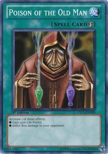 Poison of the Old Man - Starter Deck: Dawn of the Xyz (Common) [YS11-029]
