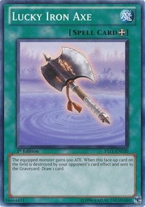 Lucky Iron Axe⁣ - Starter Deck: Dawn of the Xyz⁣ (Common)⁣ [030]
