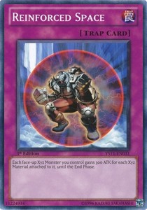 Reinforced Space⁣ - Starter Deck: Dawn of the Xyz⁣ (Common)⁣ [031]