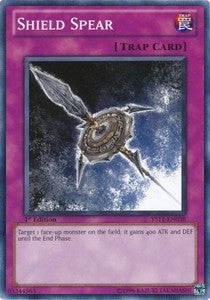 Shield Spear⁣ - Starter Deck: Dawn of the Xyz⁣ (Common)⁣ [038]