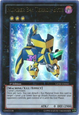 Number 34: Terror-Byte (V.1 - Ultra Rare)⁣ - Generation Force⁣ (Ultra Rare)⁣ [041]
