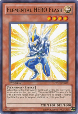 Elemental HERO Flash⁣ - Generation Force⁣ (Common)⁣ [090]