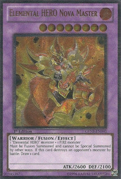 Elemental HERO Nova Master (V.2 - Ultimate Rare) - Generation Force (Ultimate Rare) [GENF-093]