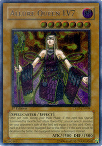 Allure Queen LV7 (V.2 - Ultimate Rare)⁣ - Cyberdark Impact⁣ (Ultimate Rare)⁣ [008]