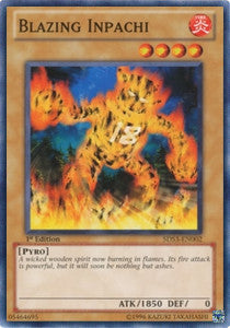 Blazing Inpachi - Starter Deck: Duelist Toolbox (Common) [5DS3-002]