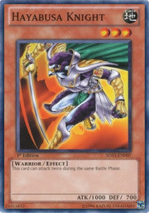 Hayabusa Knight⁣ - Starter Deck: Duelist Toolbox⁣ (Common)⁣ [007]