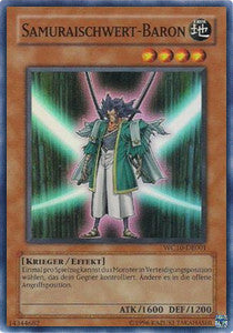 Samurai Sword Baron (V.1 - Super Rare) - 5D's Reverse of Arcadia Promotional Cards (Super Rare) [WC10-001]