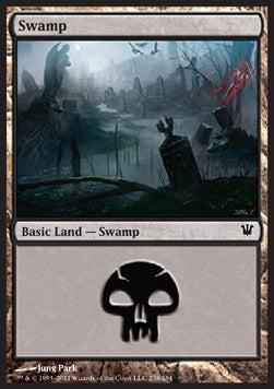 Swamp (V.3) - Innistrad (Land) [ISD-258]