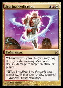 Searing Meditation⁣ - Duel Decks: Ajani vs. Nicol Bolas⁣ (Rare)⁣ [27]