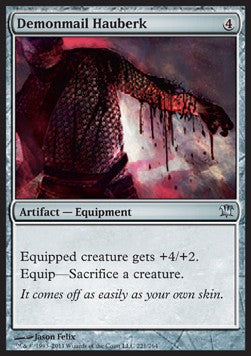Demonmail Hauberk⁣ - Innistrad⁣ (Uncommon)⁣ [221]