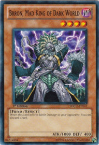 Brron, Mad King of Dark World⁣ - Structure Deck: Gates of the Underworld⁣ (Common)⁣ [011]