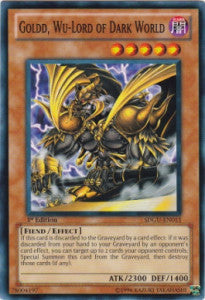 Goldd, Wu-Lord of Dark World⁣ - Structure Deck: Gates of the Underworld⁣ (Common)⁣ [013]