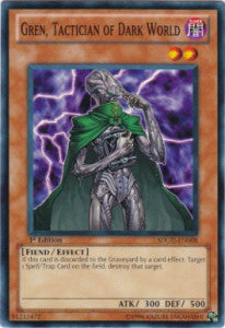 Gren, Tactician of Dark World⁣ - Structure Deck: Gates of the Underworld⁣ (Common)⁣ [008]