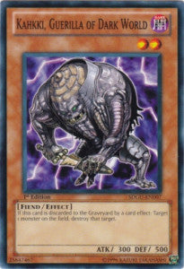 Kahkki, Guerilla of Dark World⁣ - Structure Deck: Gates of the Underworld⁣ (Common)⁣ [007]