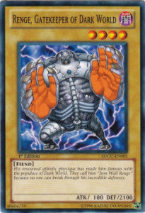 Renge, Gatekeeper of Dark World⁣ - Structure Deck: Gates of the Underworld⁣ (Common)⁣ [005]