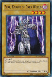Zure, Knight of Dark World⁣ - Structure Deck: Gates of the Underworld⁣ (Common)⁣ [004]