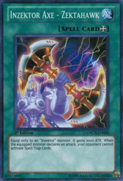 Inzektor Axe - Zektahawk (V.1 - Super Rare) - Order of Chaos (Super Rare) [ORCS-000]
