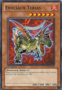 Evolsaur Terias⁣ - Order of Chaos⁣ (Common)⁣ [028]
