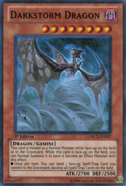 Darkstorm Dragon - Order of Chaos (Super Rare) [ORCS-037]