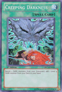 Creeping Darkness⁣ - Order of Chaos⁣ (Super Rare)⁣ [059]